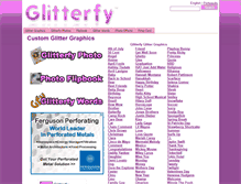 Tablet Screenshot of glitterfy.com